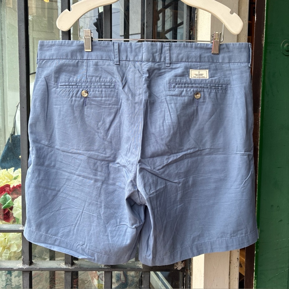 Collared Greens Organic Cotton Shorts Men’s 38 Blue Made In USA